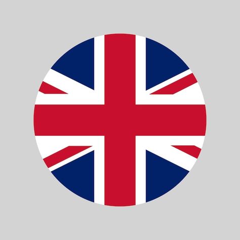 Fabriqué Au Royaume-uni Rond Avec L'icôn... | Premium Vector #Freepik #vector #drapeau-anglais #drapeau-britannique #drapeau-angleterre #londres-drapeau L Icon, Premium Vector, United Kingdom, Vision Board, Flag, The Unit, London, Collage, Pins