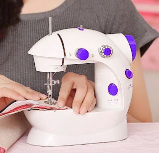 Amazmerch.com - Online Shop for Car & Bicycle, DIY Tools, Smartphones: Household Sewing Machine Portable Electric Sewing ... Portable Sewing Machine, Household Sewing Machine, Household Sewing, Small Sewing Projects, Sewing Machines, Sewing Accessories, Working Area, Sewing Machine, Consumer Electronics