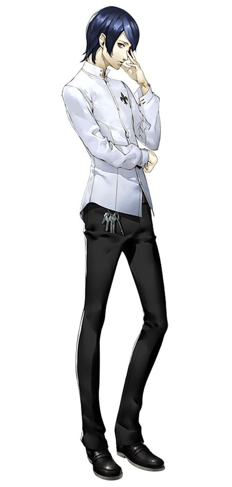 Fleur de Lis Yusuke Kitagawa, Persona 5 Anime, Dark Blue Hair, Shin Megami Tensei Persona, Persona 4, 5 Anime, Gray Eyes, Game Character Design, Character Design Male