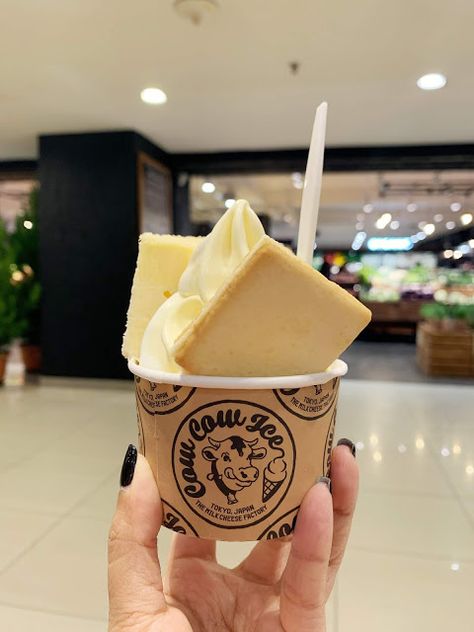 The Tokyo Milk Cheese Factory in Penang Tokyo Milk Cheese Factory, Soft Serve Cone, Milk Factory, Milk Cafe, Cheese Factory, Tokyo Milk, Wall Graphic, Cheese Shop, My Bucket List