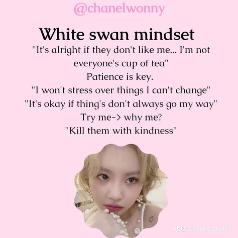 White Swan Mindset, Idgaf Mindset, Clean Girl Lifestyle, Wonyoungism Tips, Coquette Stuff, Mindset Aesthetic, Upper East Side Nyc, Blair Waldorf Aesthetic, Advice Column