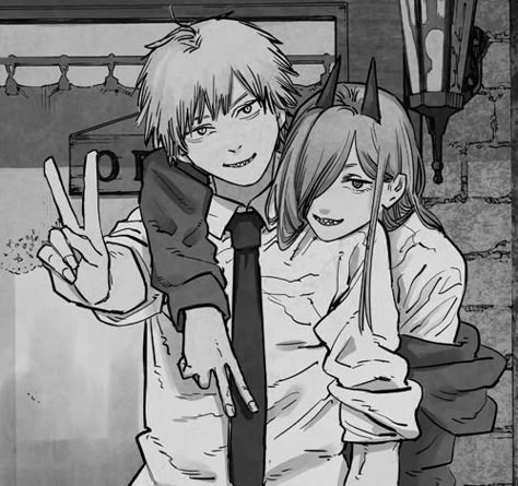 Denji And Power, Posting On Instagram, Older Brother, You Love Me, Chainsaw Man, Little Sisters, Chainsaw, Love Me, Writing