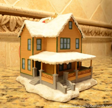 A Christmas Story Movie House Ornament A Christmas Story Movie, Christmas Story House, Christmas Story Movie, Crafty Christmas, Christmas Gingerbread House, 2022 Christmas, Miniature Rooms, Christmas Villages, House Ornaments