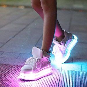 Dual LED Light Up Platform Shoes // 10 LED Shoes That Light Up At The Bottom And Change Colors Like Crazy Nice Trainers, Bright Sneakers, Goth Boots, Led Shoes, Jordan Shoes Girls, Light Sneakers, Kawaii Shoes, Shoes For Girls, Light Up Shoes