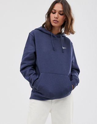 Navy Blue Nike Hoodie, Dark Blue Hoodie Outfit, Blue Hoodie Outfit, Nike Hoodie Outfit, Dark Blue Hoodie, Nike Azul, Athletic Wear Fashion, Cute Hoodies, Outfits Athletic