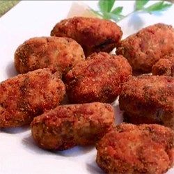 Italian Rice Croquettes - Allrecipes.com Rice Croquettes Recipe, Rice Croquettes, Spicy Sausage Recipes, Croquettes Recipe, Italian Rice, Food Wishes, Spicy Sausage, Rice Balls, Balls Recipe