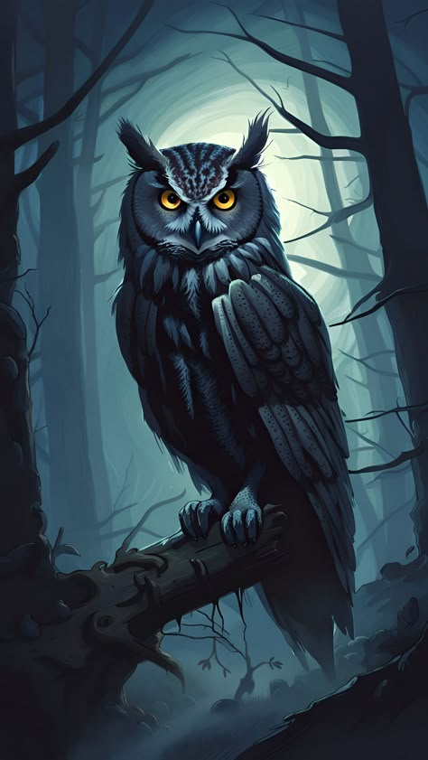 #owl #bird #fantasy #black #Wallpix #photooftheday #beautiful #amazing #awesome #HDWallpapers #wallpapers #Download Owl Wallpaper Iphone, Owl Wallpapers, Owl Wallpaper, Owl Bird, Awesome Art, Dark Fantasy Art, Macrame Wall Hanging, Cartoon Wallpaper, Wallpaper Quotes