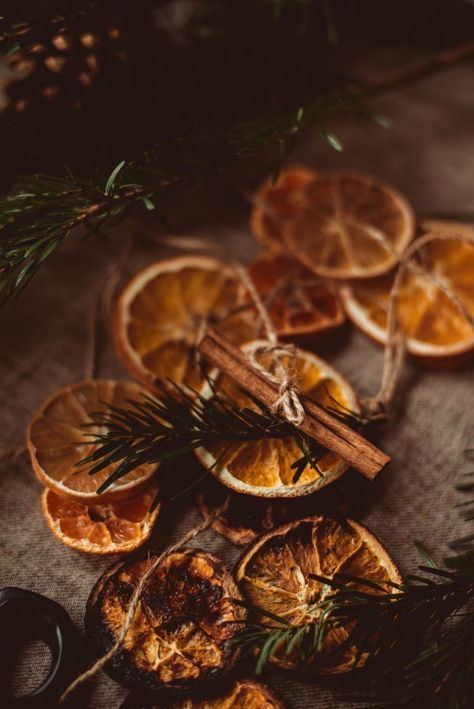 Winter Cottagecore, Winter Solstice Celebration, Cottagecore Christmas, Solstice Celebration, Magia Das Ervas, Christmas Shoot, Dark Christmas, Dried Oranges, Winter Wallpaper