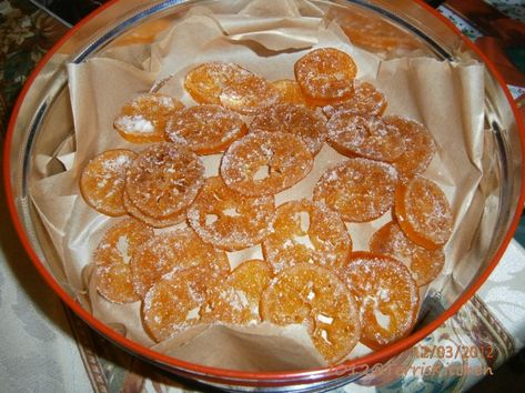 Food Gifts ~ Candied Clementines Clementine Recipes, Candied Citrus, Christmas Craft Fair, Selling Handmade Items, Things To Make, Unusual Things, Candy Making, Lemon Cake, Food Gifts