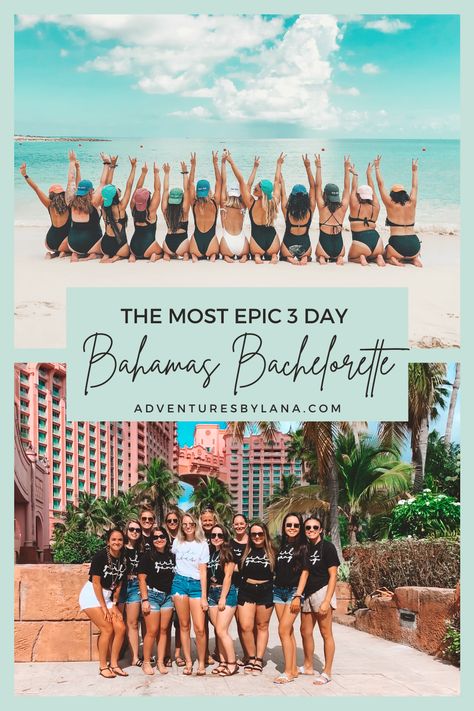 Bahamas Bachelorette Itinerary, Bachelorette Party Bahamas, International Bachelorette Destinations, Caribbean Bachelorette Party, All Inclusive Bachelorette Party, Resort Bachelorette Party, Bahamas Bachelorette Party, Bachelorette Destination Ideas, Bahamas Bachelorette