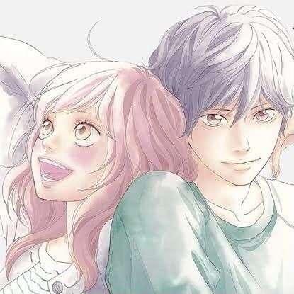 Ao Haru Ride Kou, Kawaii Fanart, Futaba Y Kou, Blue Springs Ride, Ao Haru, Blue Spring, Shoujo Manga, Anime Love Couple, Blue Springs