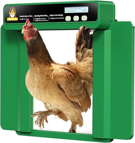 Automatic Chicken Door, Tiger Video, Chicken Coop Door, Coop Door, Automatic Chicken Coop Door, Small Chicken Coops, Low Battery, Pet Chickens, Pet Care Tips