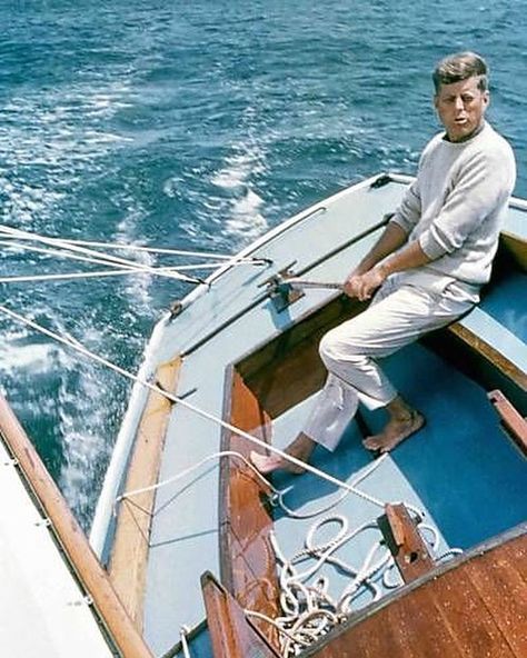 On Holiday. How To Tan Safely, Brookline Massachusetts, Steve Mcqueen Style, Mark D Sikes, Classy Lifestyle, Summer Wind, Build Your Own Boat, Jfk Jr, Yacht Life