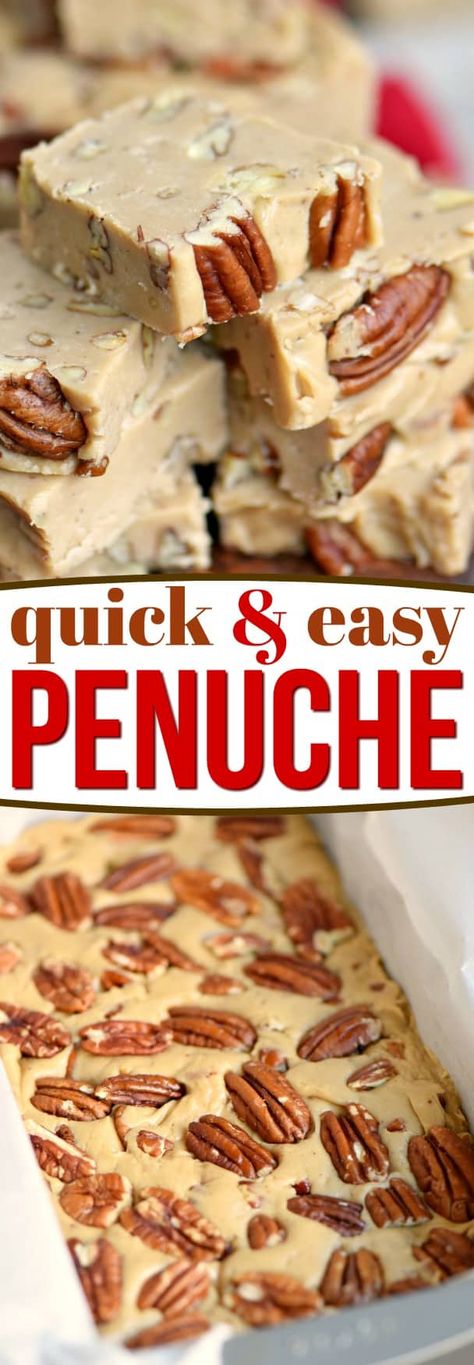 This wonderfully easy Penuche recipe will blow you away with it's amazing brown sugar flavor and creamy texture!  Perfect for the holidays and a tasty addition to cookie trays and dessert tables! // Mom On Timeout #fudge #penuche #recipe #candy #Christmas #holidays #sponsored #challengebutter 12 Tomatoes Recipes Desserts, Original Fudge Recipe, Penuche Fudge, Truffle Recipes, Mom On Timeout, Christmas Addition, Thanksgiving Cooking, Candy Recipes Homemade, Christmas Candy Recipes