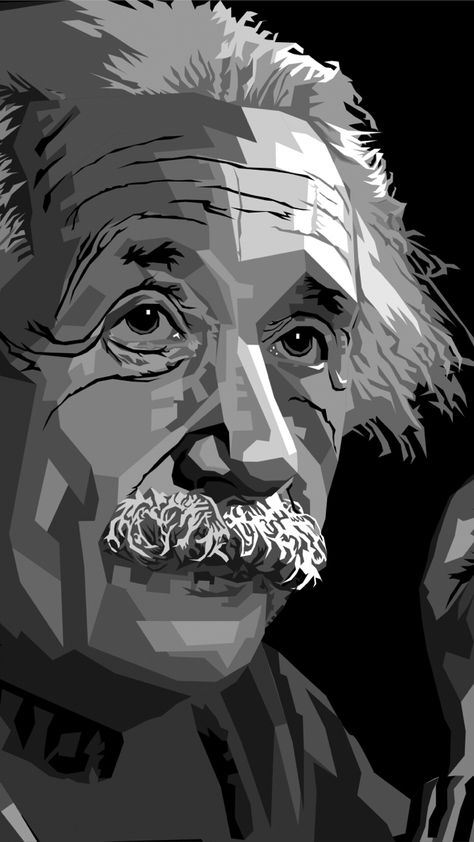 Albert Einstein Wallpaper Cartoon, Albert Einstein Wallpaper, Einstein Wallpaper, Albert Einstein Drawing, Einstein Painting, Albert Einstein Art, Einstein Art, Arte Ganesha, Family Tattoo Designs