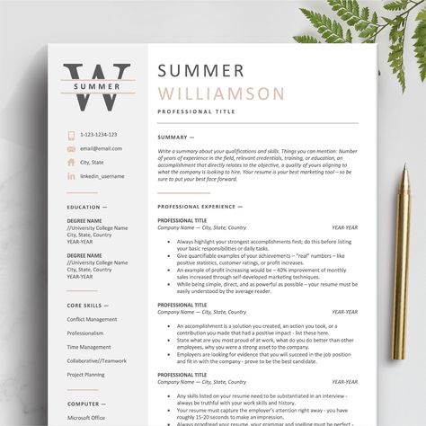 resume template for teachers Resume Website Design Layout, Web Designer Resume, Resume Structure, Professional Resume Examples, Resume Icons, Curriculum Vitae Resume, Resume Design Professional, Executive Resume Template, Portfolio Resume