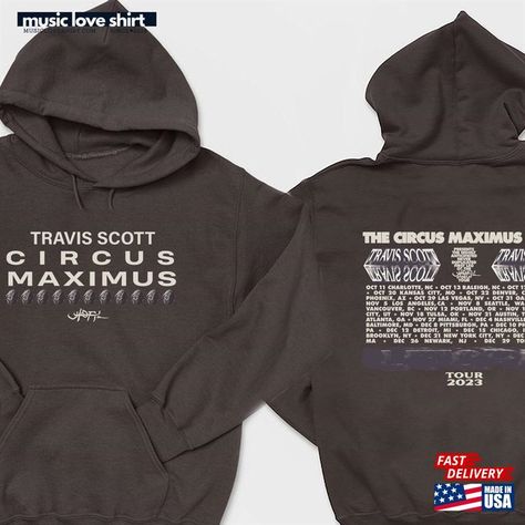 Circus Maximus Tour 2023 Travis Scott Shirt Utopia Live From Unisex Hoodie Check more at https://musicloveshirt.com/product/circus-maximus-tour-2023-travis-scott-shirt-utopia-live-from-unisex-hoodie/ Travis Scott Hoodie, Circus Maximus, Cage The Elephant, Travis Scott, Circus, Unisex Hoodies, Elephant, T Shirt, Quick Saves