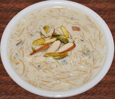 vermicelli kheer | Sevaiyan kheer Sevaiyan Kheer, Seviyan Recipe, Sheer Khurma, Vermicelli Recipes, Veg Recipes Of India, Kheer Recipe, Indian Dessert, Indian Cooking Recipes, Sweet Dishes Recipes