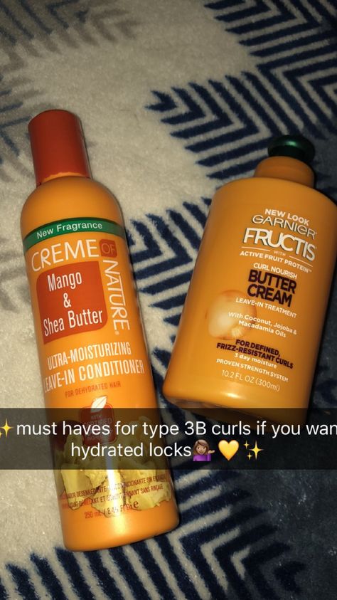 curly hair products for type 3b hair!! And it smells like heaven!!! #curls #curlyhair #curlygirl #3b #inexpensive #natural #sheabutter #hydrate #bouncy #mango #leave-in #conditioner #soft #curlyhairtips #hacks #ganier #fructis #cremeofnature #fordehydratedhair #walmart #curl #allnatural #curlyhairjourney #healthy #bigchop #fruit #fragrance #smellsgood #yum #products #hairproducts Products For 3b Curly Hair, Walmart Curly Hair Products, Brazilian Hair Care, Brazilian Curly Hair Products, Brazilian Hair Products, 3b Hair Products, Curl Products For Curly Hair, Type 3b Hair, 3b Curly Hair Products