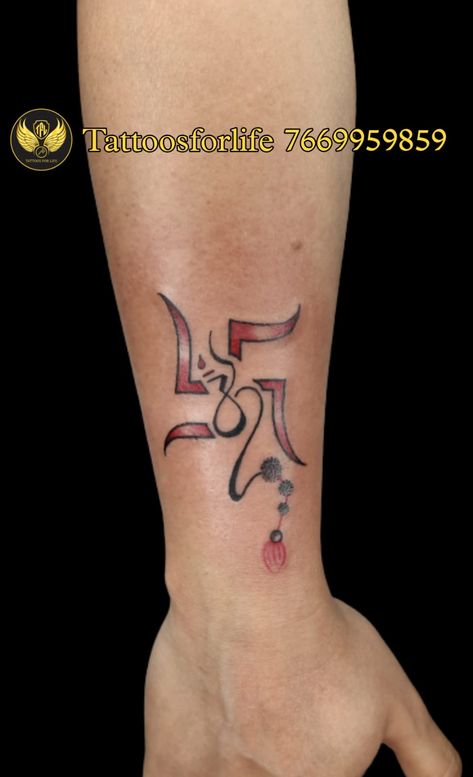 om tattoo, swastik tattoo Swastik Tattoo, Om Tattoo, Religious Tattoo, Feminine Tattoos, Tattoos, Quick Saves