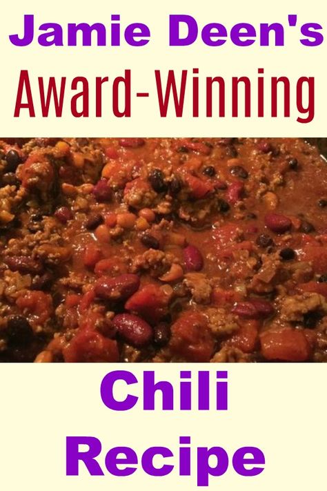 Paula Dean Chilli Recipe, Prize Winning Chili Recipe, Winning Chili Cookoff Recipe, Paula Deen Chili Recipe, Best Chili Recipe Award Winning, Chili Recipe With Beer, Chili With Beer, Chili Ideas, Beer Chili Recipe