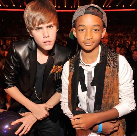 Justin Bieber And Jaden Smith, Kate And Leo, Justin Bieber 2011, Celebrity Best Friends, Prince Of Pop, 2013 Swag Era, Then Vs Now, Jaden Smith, Cute Rappers