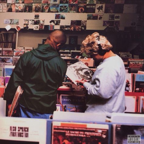 DJ Shadow / Endtroducing..... Spotify Wallpapers, Crate Digging, Dj Shadow, Sound Check, Aesthetic Dump, Vintage Penguin, Divine Masculine, Playlist Ideas, Trip Hop