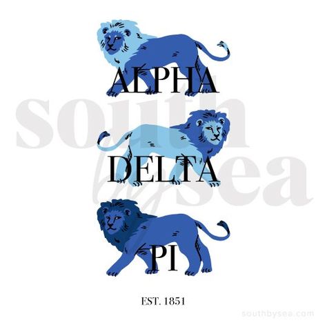 Adpi Shirts, Aoii Shirts, Alpha Delta Pi Merch, Sorority Intramural Shirts, Sorority Graphic Print Relaxed Fit T-shirt, Cheap Sorority T-shirt For Summer, Cheap Summer Sorority T-shirt, Greek Letter Shirts, Sorority Cotton T-shirt With Graphic Print