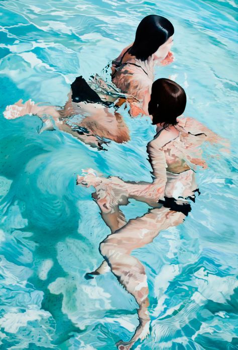 Josep Moncada Figurative Kunst, Hur Man Målar, Hyperrealism, Water Painting, Pics Art, Art Plastique, Artist Painting, Art Moderne, Figurative Art