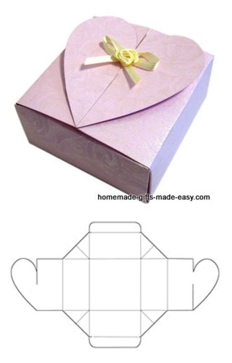 Gift Box Templates, Making Gift Boxes, Diy Gift Box Template, Paper Box Diy, Paper Box Template, Box Templates, Gift Box Template, Paper Craft Diy Projects, Kraf Diy