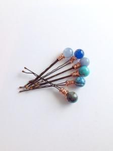 hair ornaments Ideas, Craft Ideas on hair ornaments Boho Chic Wedding Hair, Chic Wedding Hair, Beaded Bobby Pins, Gemstone Hair, Boho Chic Wedding, Diy Hair Accessories, Diy Schmuck, Beads And Wire, Bijoux Diy