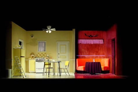 PORTFOLIO — CAMERON ANDERSON Theater Aesthetic, Ruangan Studio, Kitchen Staging, Teacher Lifestyle, Set Design Ideas, Kitchen Set Up, House Of The Rising Sun, Nightclub Design, Drama Teacher