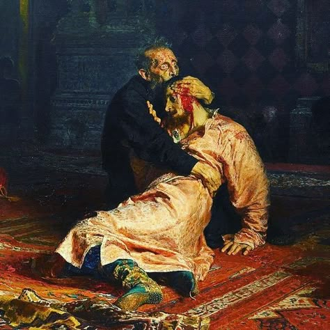 Ivan The Terrible, متحف فني, Ilya Repin, Rennaissance Art, Russian Painting, History Painting, Famous Artwork, Art Ancien, Classic Paintings