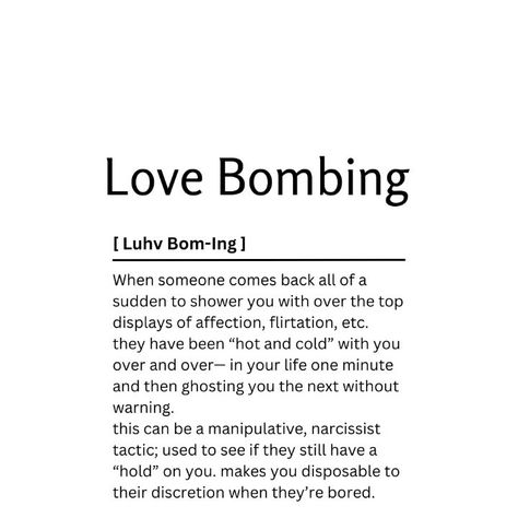 Love Bombing  Dictionary Definition - Kaigozen Reap What You Sow, Dictionary Words, Dictionary Definitions, Wall Art Black And White, Word Wall Art, Art Black And White, Wall Art Black, You Mad, Home Quotes And Sayings