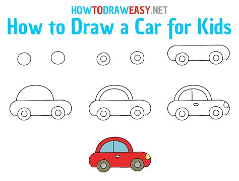 How to Draw a Car for Kids Step by Step #Car #CarDrawing #CarDrawingforKids #CarDrawingPencil #CarDrawingEasy #CarDrawingEasyforKids #CarDrawingSimple #HowtoDrawaCarStepbyStep #StepbyStepCarDrawing #CarSketch #EasyCarSketch #CarSketchEasy #HowtoDrawanEasyCar #CarDrawingforKindergarten Step By Step Drawing For Preschoolers, How To Draw A Car Step By Step Easy, Easy Car Drawing Step By Step, How To Draw Cars Step By Step, Easy Car Drawing For Kids, How To Draw A Car Easy, Easy Drawings Car, How To Draw A Car Step By Step, How To Draw A Car