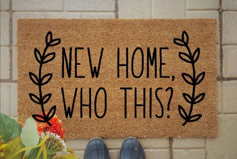 Add a beautiful, natural accident to your front door with this super cute doormat. This welcome mat features a durable PVC back and a natural coir front thats perfect for wiping shoes. Each mat is carefully hand-painted with a permanent, durable outdoor paint.    The Dimensions: 30.0 inches (L) x College Dorm Wallpaper, Dorm Suite Ideas, Dorm Doormat, Dorm Common Room Decor, Shared Dorm Room Ideas, Dorm Door Decorations College, College Girls Apartment, Dorm Room Door Decorations, College Dorm Bathroom Ideas