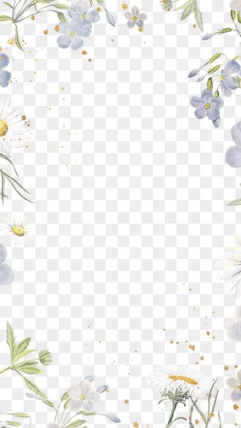 Flowers Clear Background, Flower Border Transparent Background, Transparent Flowers Overlays, Flowers Png Aesthetic, Frame Border Design Png, Flower Border Design Aesthetic, Aesthetic Flower Png, Story Frame Png, Flower Png Transparent Background