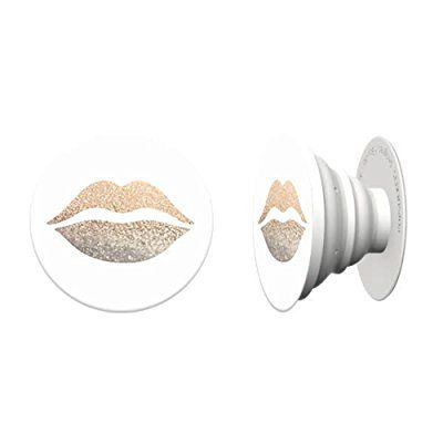 Popsocket Special Edition - Golden Lips:Amazon.co.uk:Electronics Cool Popsockets, Cute Popsockets, Diy Pop Socket, Pop Socks, Pop Sockets Iphone, Popsockets Phones, Iphone Gadgets, Pop Sockets, Pop Socket