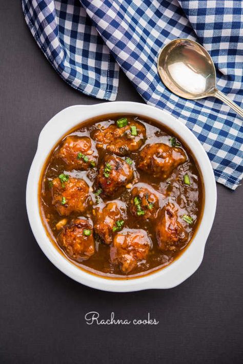 Veg Manchurian Recipe Manchurian Chicken, Veg Manchurian Recipe, Manchurian Gravy, Chicken Manchurian, Veg Manchurian, Gobi Manchurian, Manchurian Recipe, Chinese Noodles, Tasty Chicken