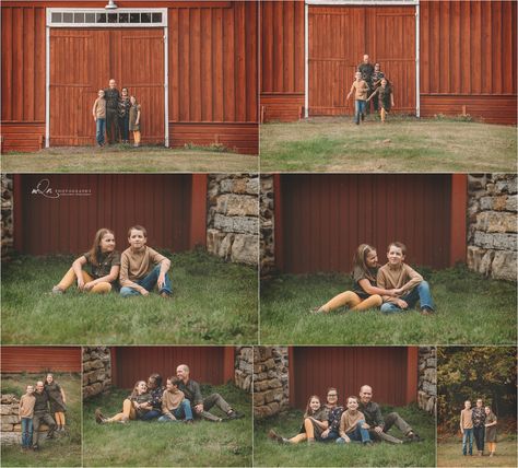 Outdoor Fall Family Photo Ideas, Barn Family Pictures, Barn Family Photos, Farm Picture Ideas, Family Farm Photos, Farm Family Photos, Outdoor Family Photos Fall, Farm Family Pictures, Fall Photoshoot Family