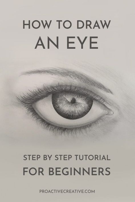 Human Eye Drawing, Easy Realistic Drawings, Human Face Sketch, Eye Pencil Drawing, Realistic Face Drawing, Draw An Eye, Easy Eye Drawing, Beginner Drawing Lessons, Pencil Sketches Easy