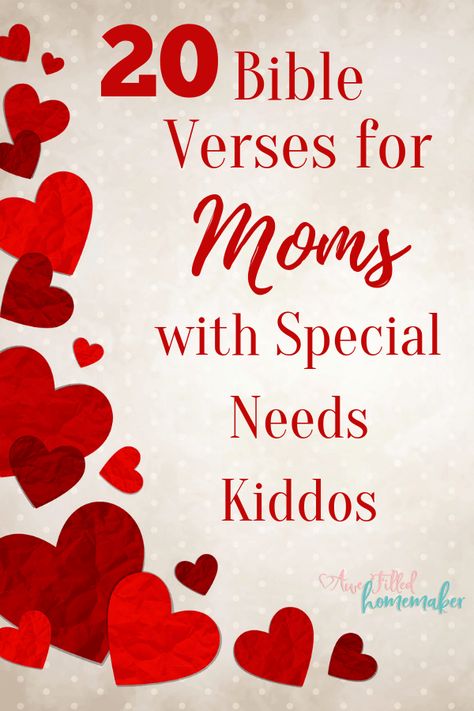 Verses For Moms, Bible Verse For Moms, Special Needs Mom, Pregnancy Information, Pumping Moms, Pregnancy Quotes, Baby Sleep Problems, A Child Is Born, Special Needs Kids