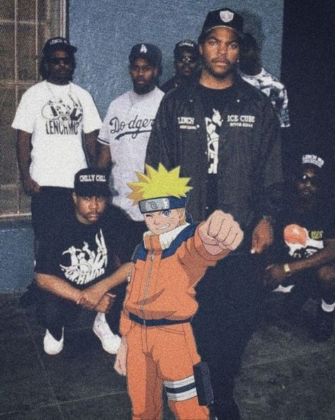 Anime And Rappers Icons, Rappers With Anime Characters, Anime With Rappers, Rappers Anime, Celebrities With Anime Characters, Rapper And Anime, Gangsta Anime, Trippy Cartoon, Rap Album Covers