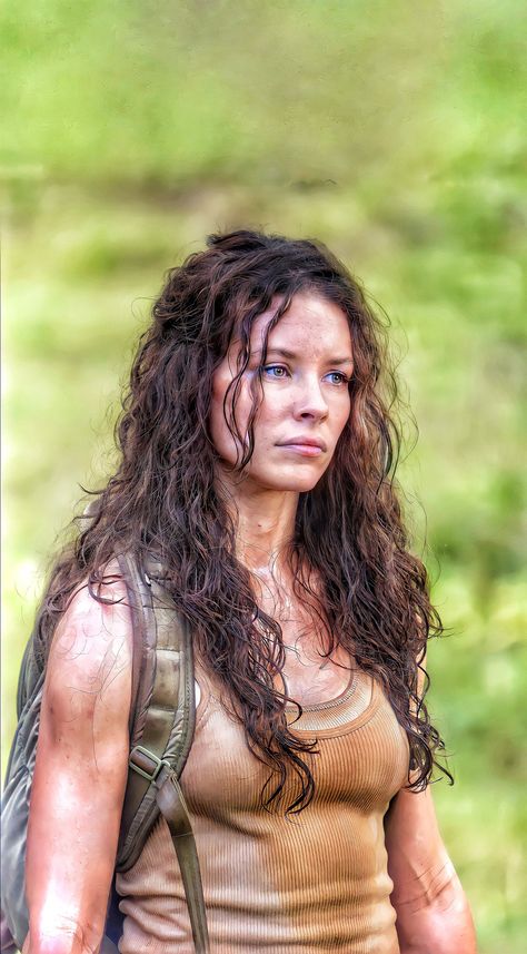 Kate Austen Aesthetic, Kate Lost Evangeline Lilly, Kate From Lost, Lost Series Aesthetic, Lost Series Wallpaper, Kate Austen Lost, Evangeline Lilly Lost, Kate Lost, Nicole Evangeline Lilly