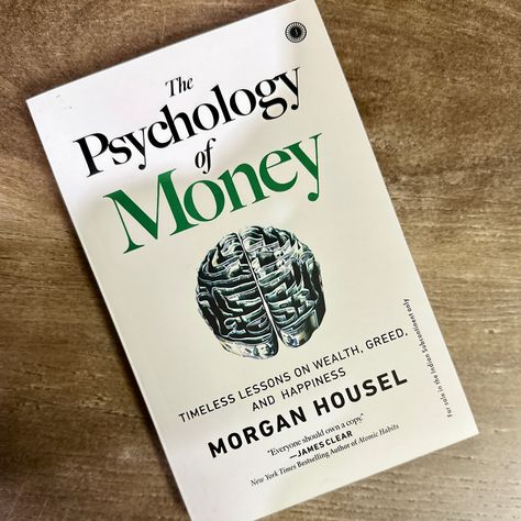 The Psychology Of Money by Morgan Housel The Physiology Of Money Book, Physiology Of Money Book, Physiology Of Money, Mindset Books, Hygiene Hacks, Psychology Of Money, Rich Mindset, Productivity Books, Morgan Housel