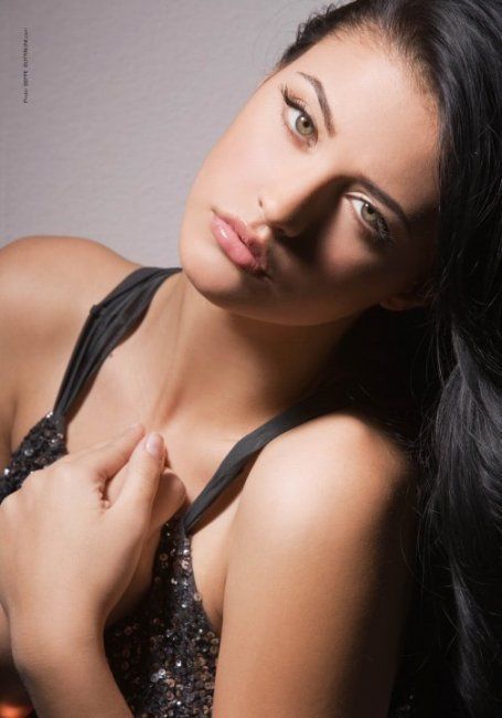 awesome Antonia Iacobescu, romanian model and singer :x❤ A Woman, Models, Hair, Black