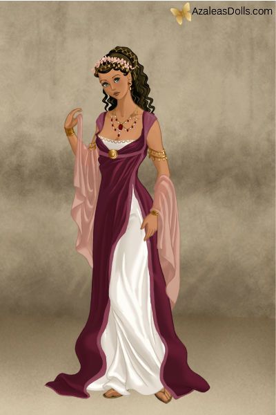 Roman Princess Dress, Greek Royalty Clothing, Roman Empire Aesthetic Outfits, Greek Mythology Dresses, Ancient Greek Princess, Roman Outfits, Medea Costume, Ancient Rome Fashion, Roman Women Dress