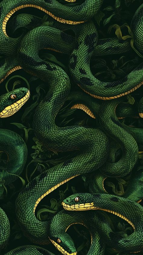 , #AI, #Customization, #AD, #AI God Of Chaos, Maximalist Wallpaper, Snake Images, Medusa Snake, Industrial Goth, 2024 Wallpaper, Snake Illustration, Snake Wallpaper, Apple Iphone Wallpaper