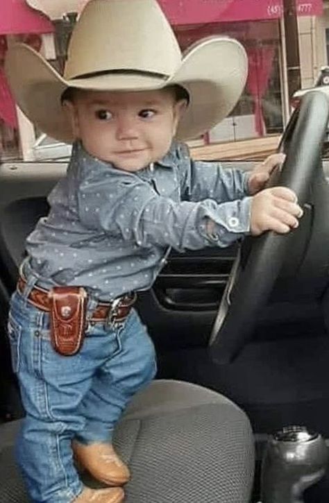 Cute Baby Boys Pics, Western Baby Outfits Boy, Southern Baby Boy Outfits, Baby Boy Cowboy Outfits, Baby Boy Western Outfits, Country Toddler Boy, Country Baby Boy Clothes, Country Baby Boy Outfits, Country Baby Pictures