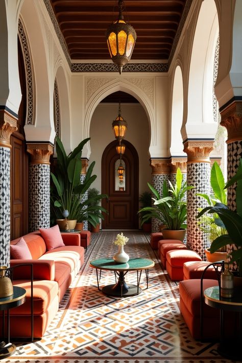 moroccan architecture Moroccan Architecture, Home Decor Crate, Art Deco Interior, Moroccan Rug, Marrakech, Morocco, Home Interior, Home Interior Design, Arch